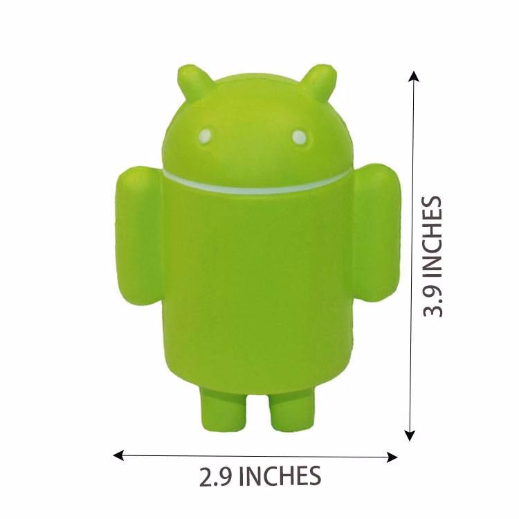 Android robot stress reliever ball
