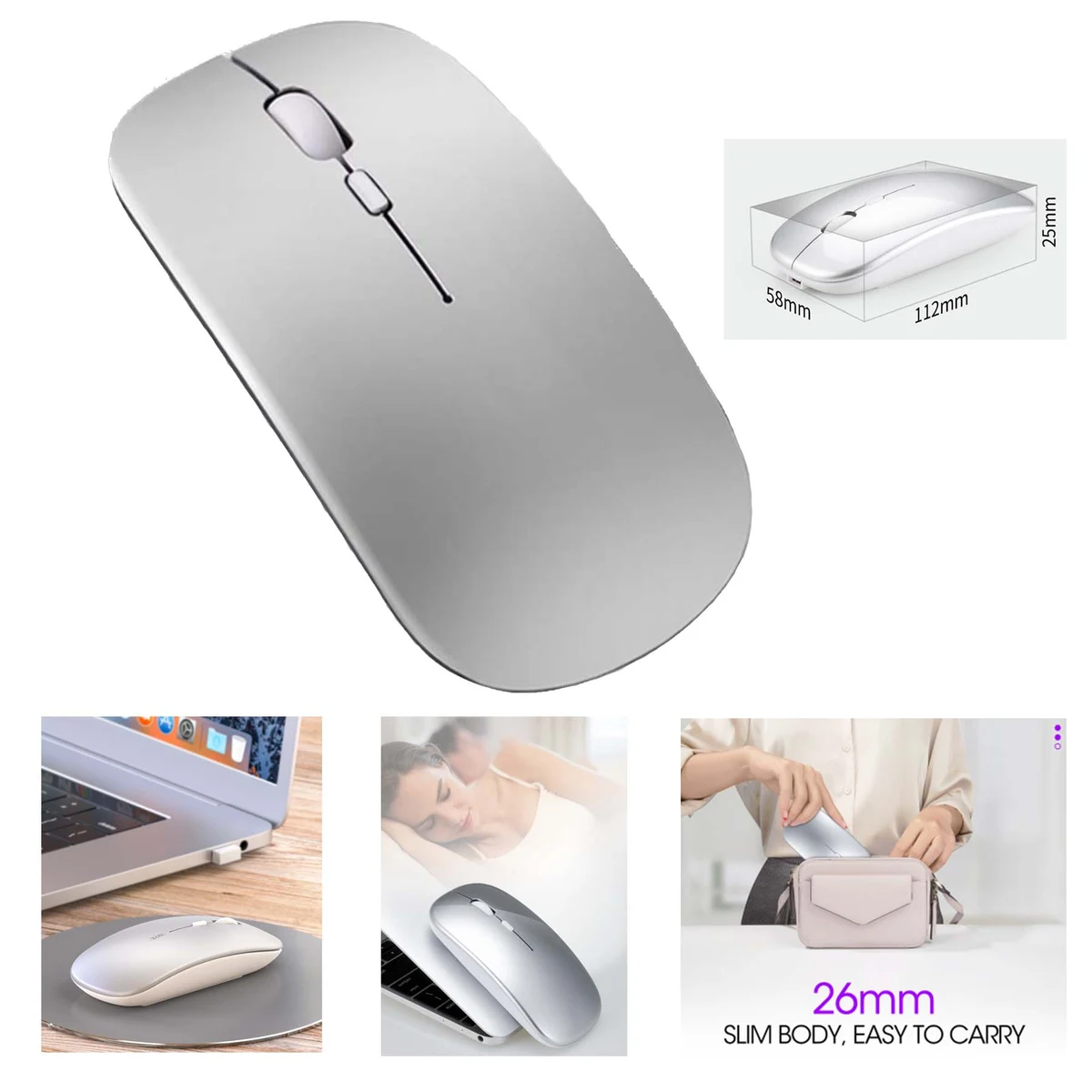 Mobile Work Wireless Mouse 1