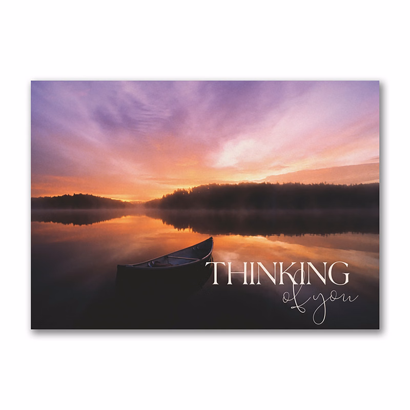 Sunset Thoughts Card