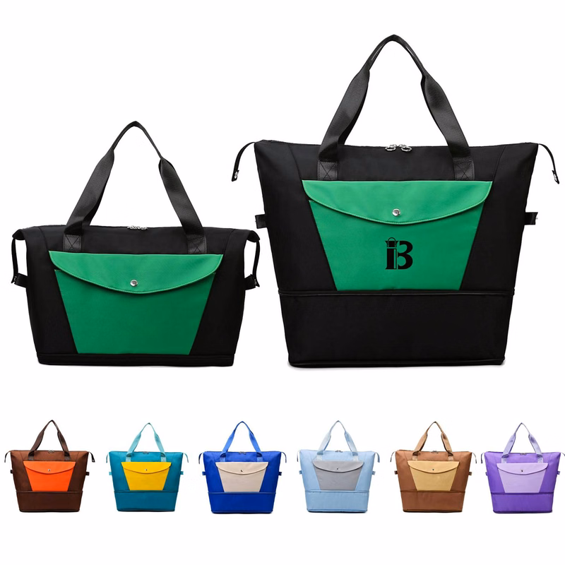 Folding Business Trip Polyester Handbag