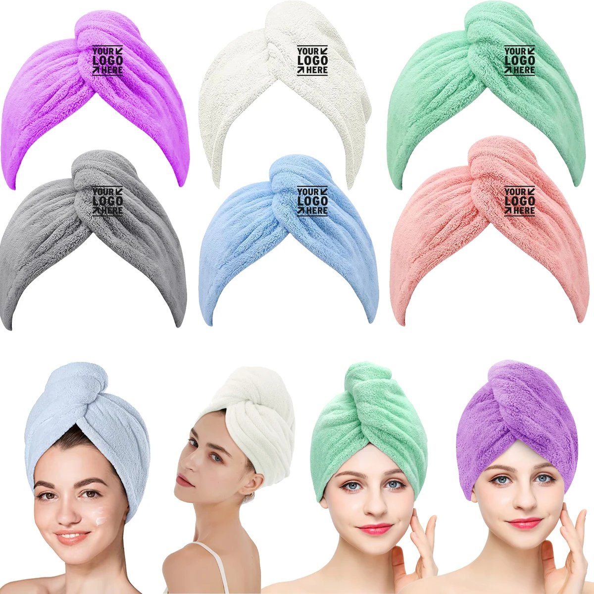 Microfiber Hair Towel 1