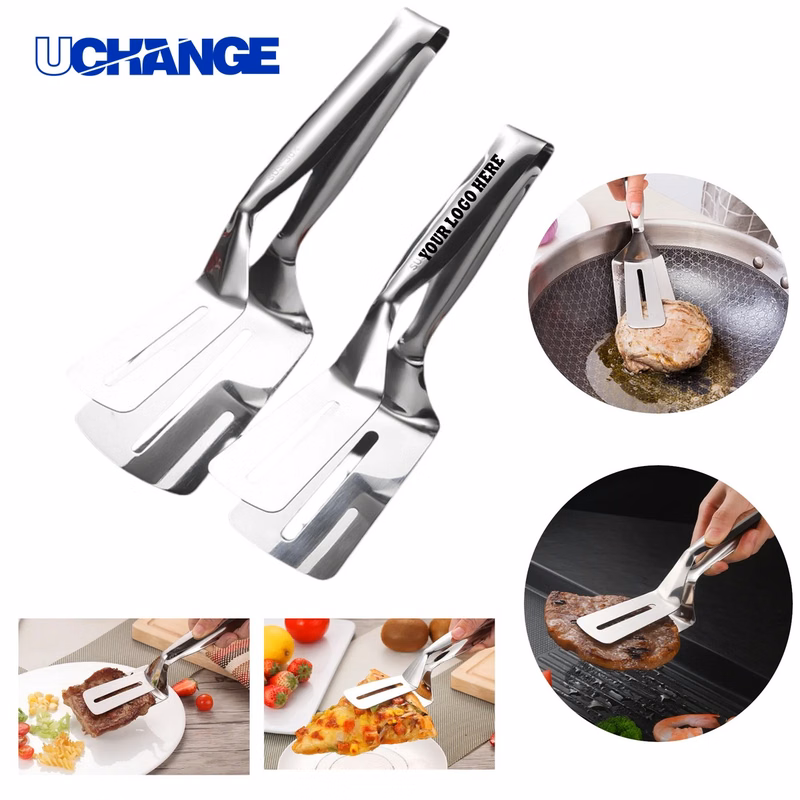 Custom Stainless Steel Steak and Pizza Spatula for Cooking