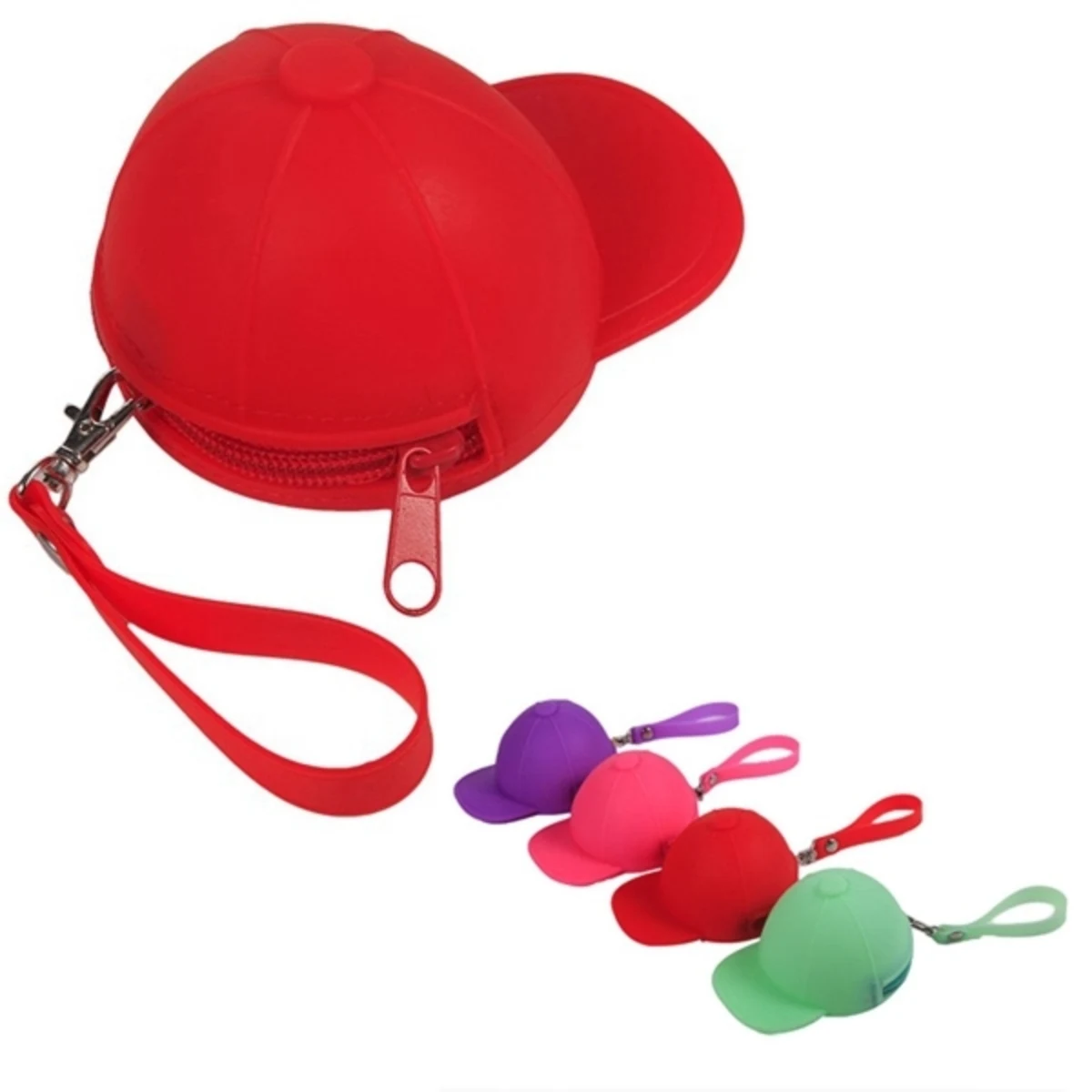 Hat Shaped Silicone Coin Purse
1