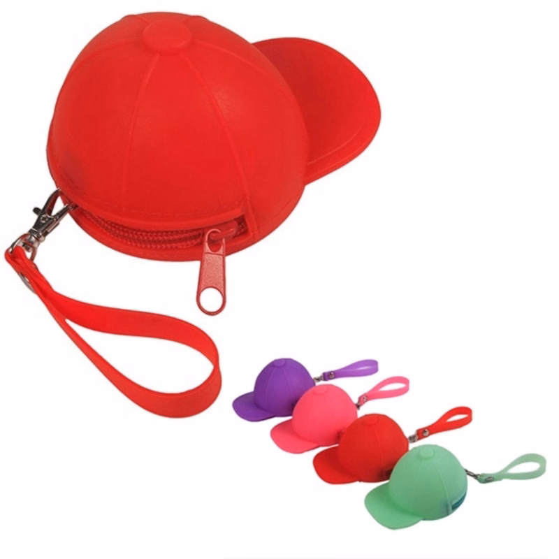 Hat Shaped Silicone Coin Purse