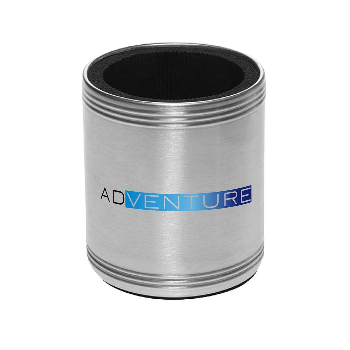 Stainless Steel Caliber Custom Can Cooler (Full Color Imprint) 1