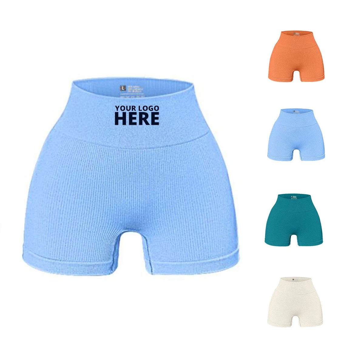 High Waisted Sports Shorts 1