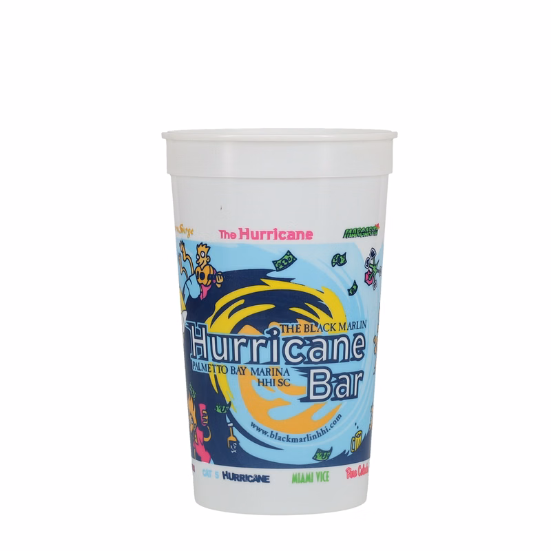 22 oz Stadium Cup Smooth White Hi-Speed Print