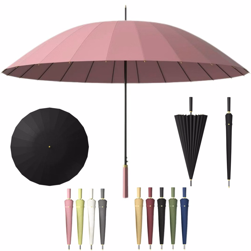 24-Spoke Instant-Open Rain Protector