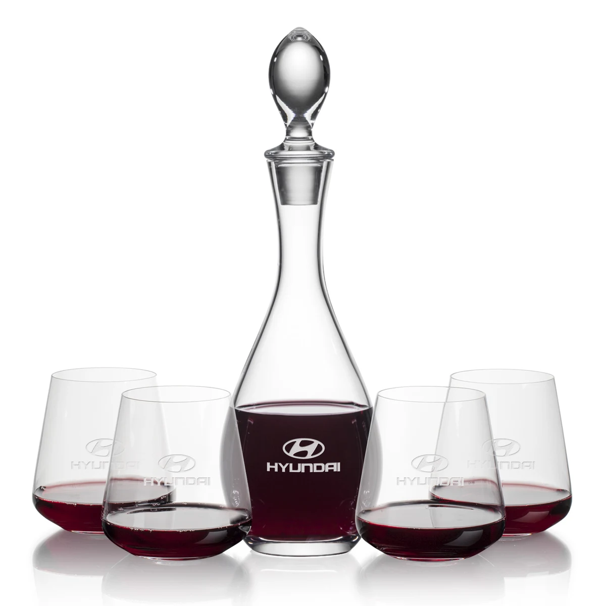 Malvern Decanter & Breckland Stemless Wine 1