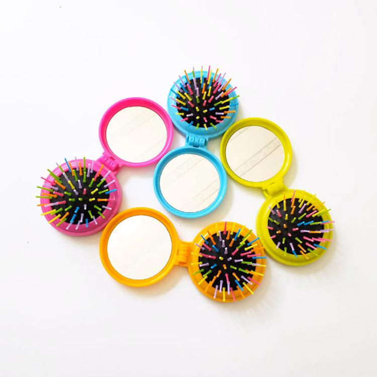 2 in 1 Massage Comb with Mirror