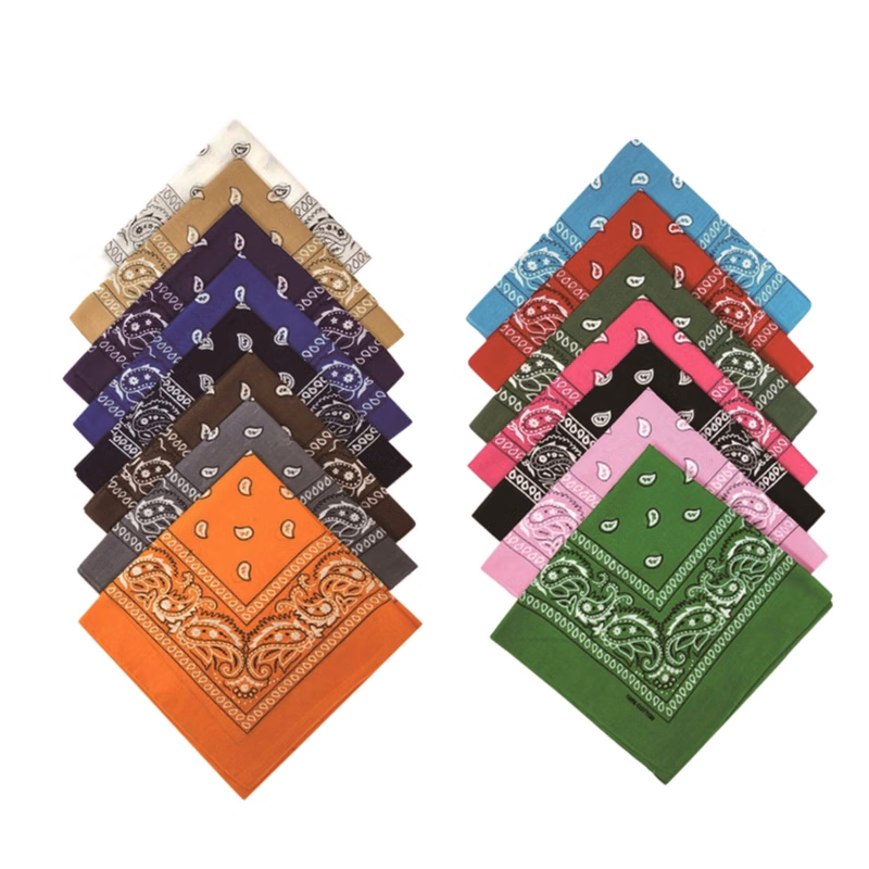 Cotton Paisley Bandannas