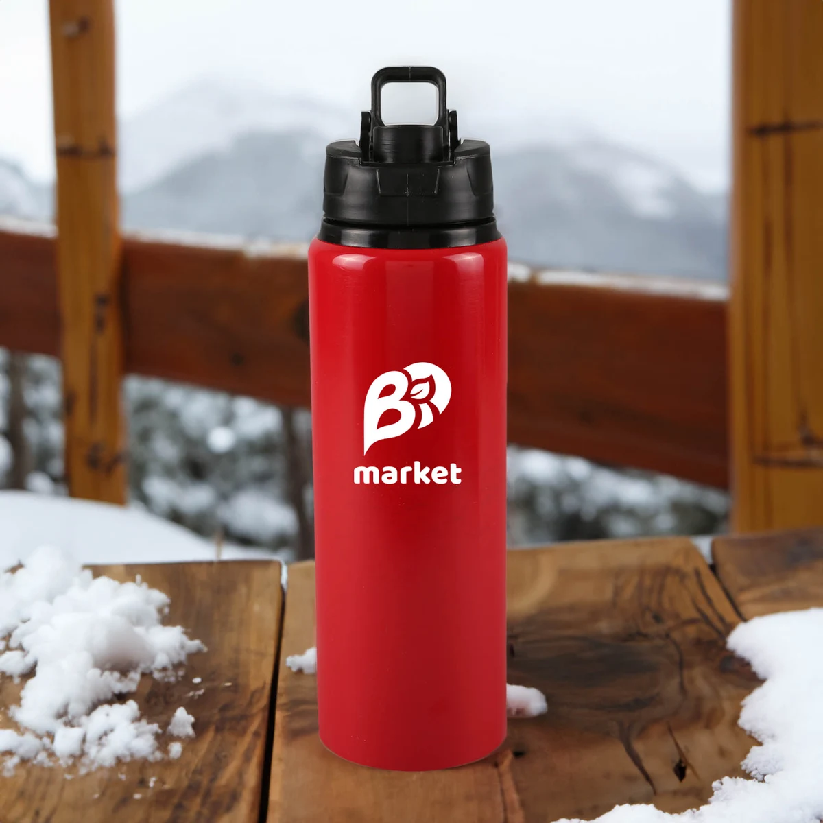 25 Oz. Aspen Aluminum Bottle, custom water bottle with logo imprint 1