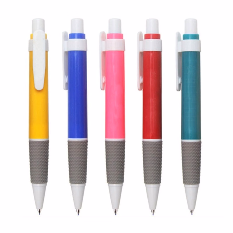 Pen with rubber sleeve