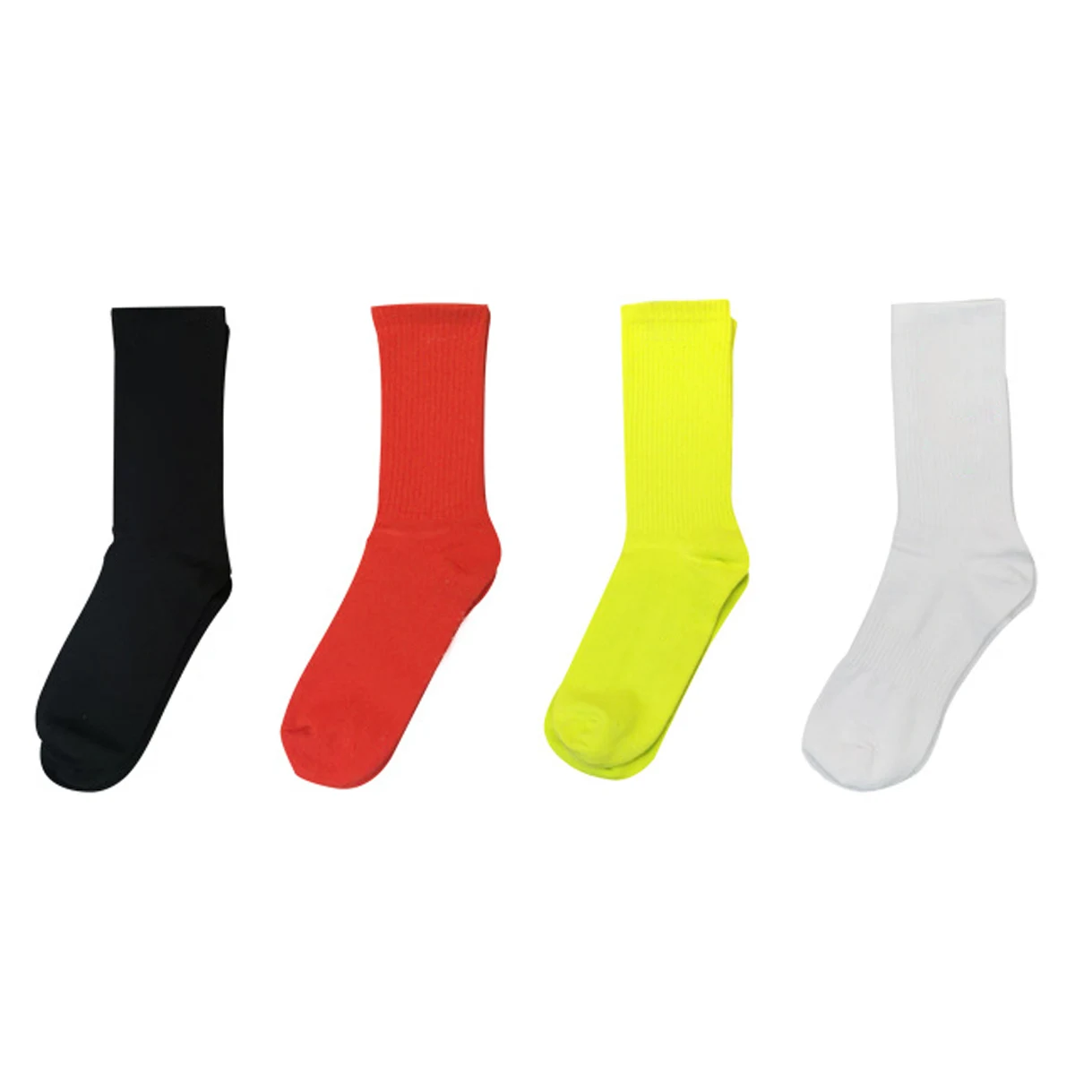 Cotton Knit Crew Socks 1