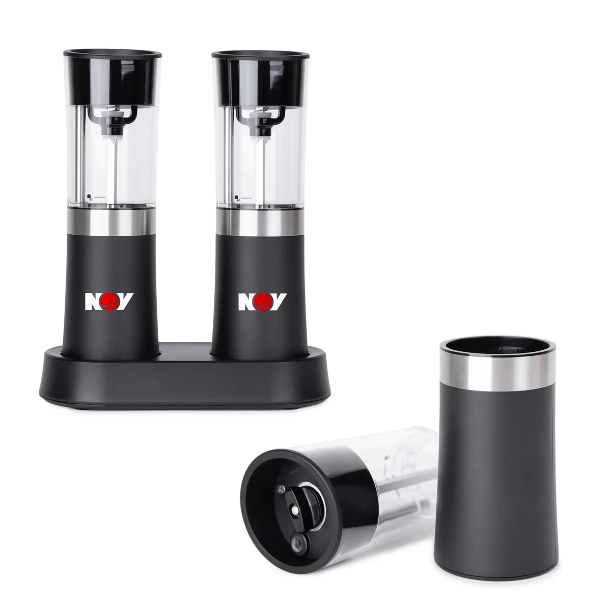 LuxGrind Rechargeable Salt & Pepper Mill 1