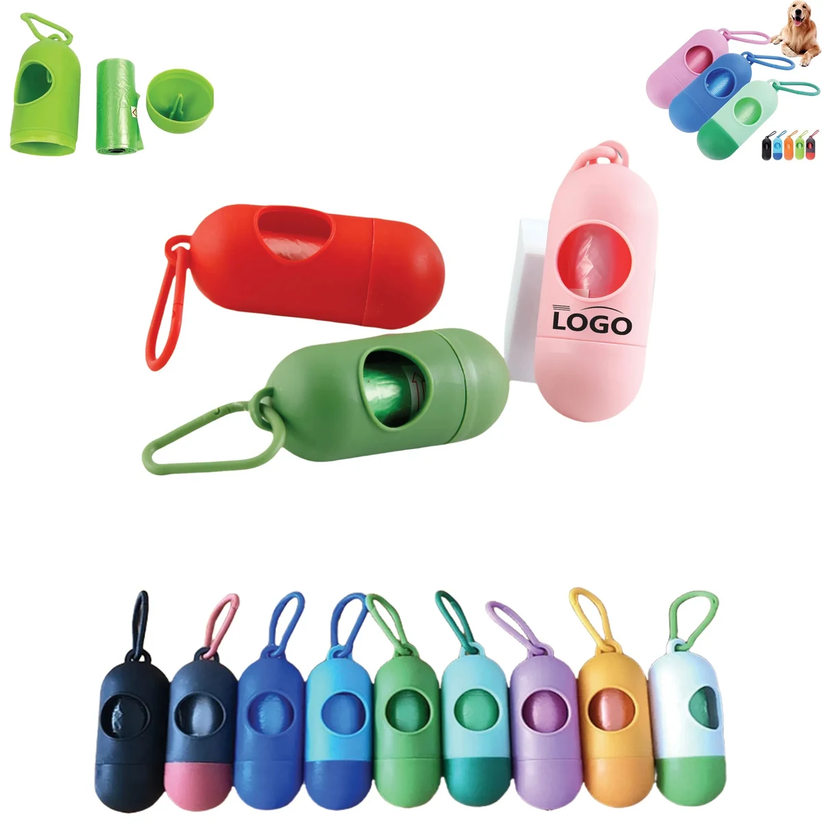 Portable Pet Waste Bag Dispenser 1