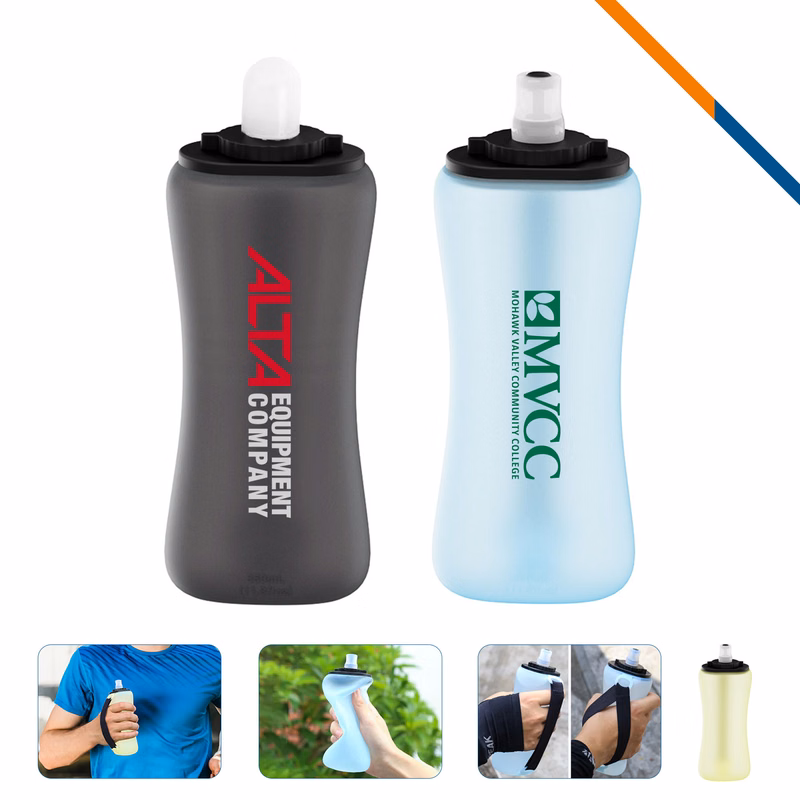 Tovin Collapsible Silicone Water Bottle - 12 OZ.