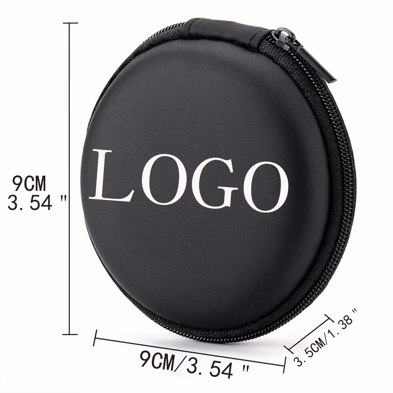 Round Earphone Case