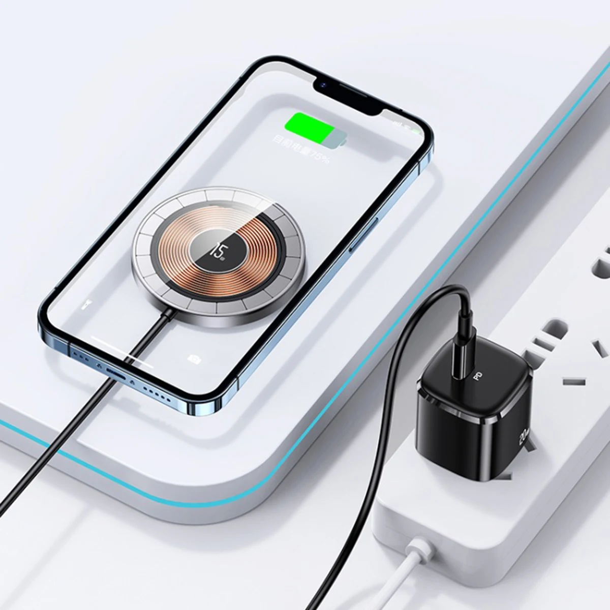 Magnetic Wireless Charger Stand 1