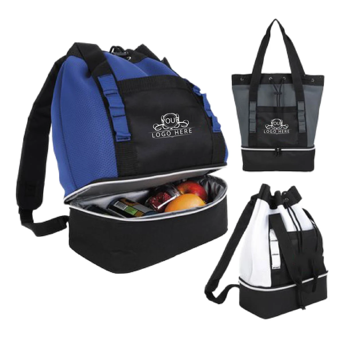 Brightwater Dual-Compartment Tote-Pack Cooler 1
