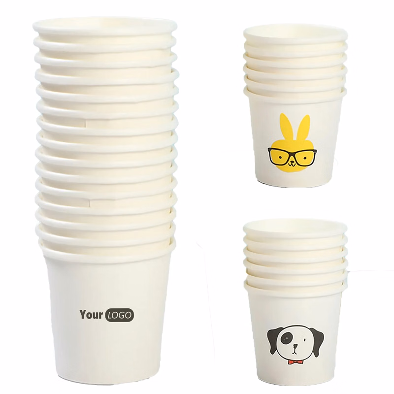 Paper 50 Disposable 30ml Shopping Mall Tasting Cups