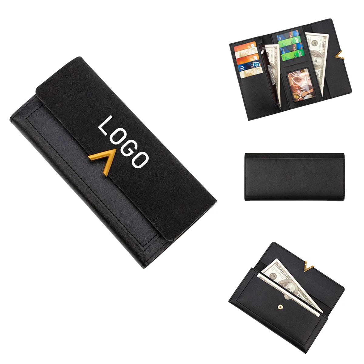 Leather Wallet With Card Slot 1