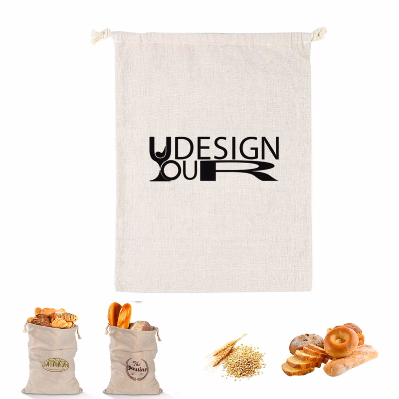 Reusable Linen Bread Bag