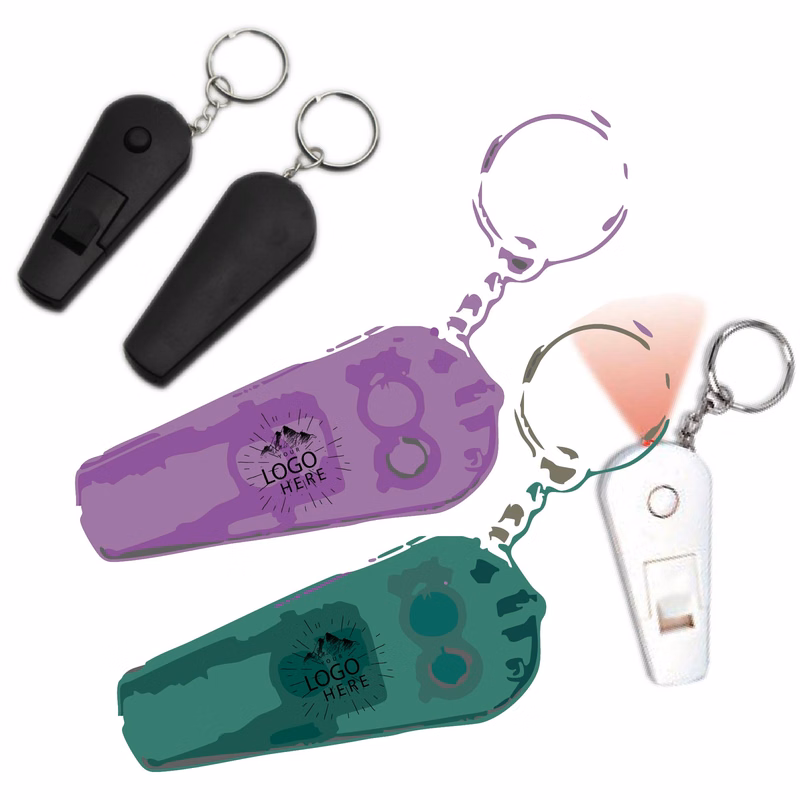 Whistle Light Key Tag
