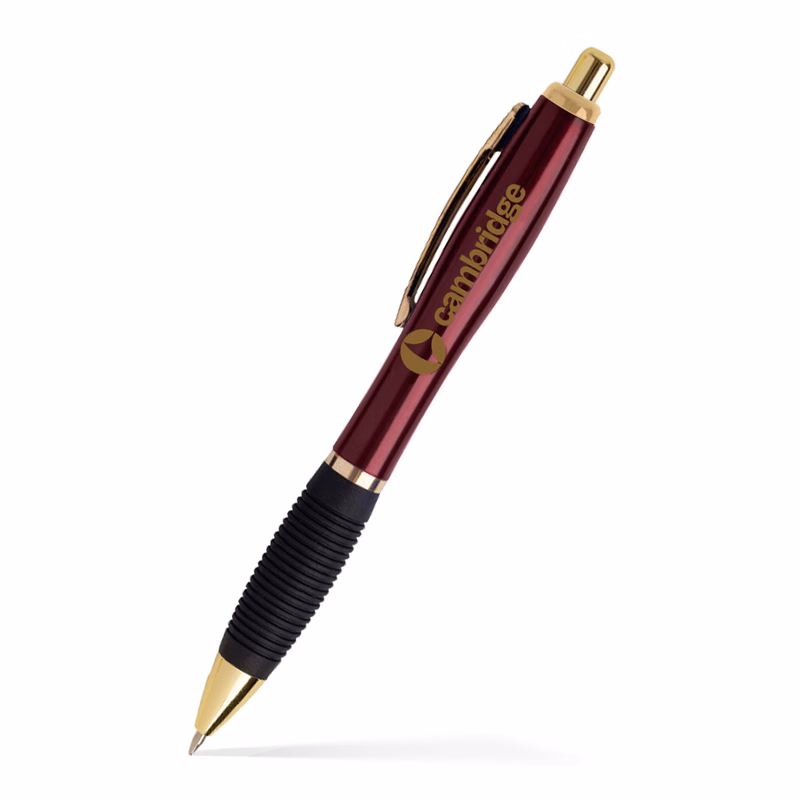 El-Gripper Click Pen - Gold Accents