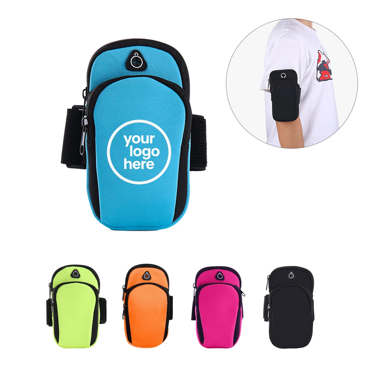 MOQ:10pcs Waterproof Running Armband 1