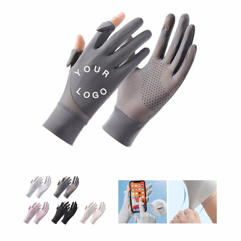 Sun Shield Nylon Gloves for Biking