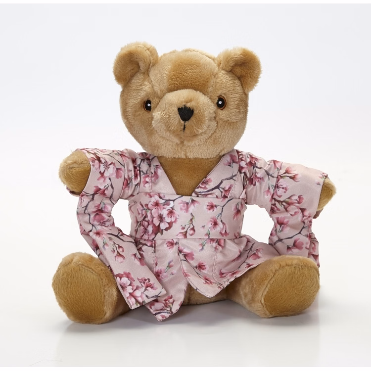 10" Cherry Blossom Kimono Bear
