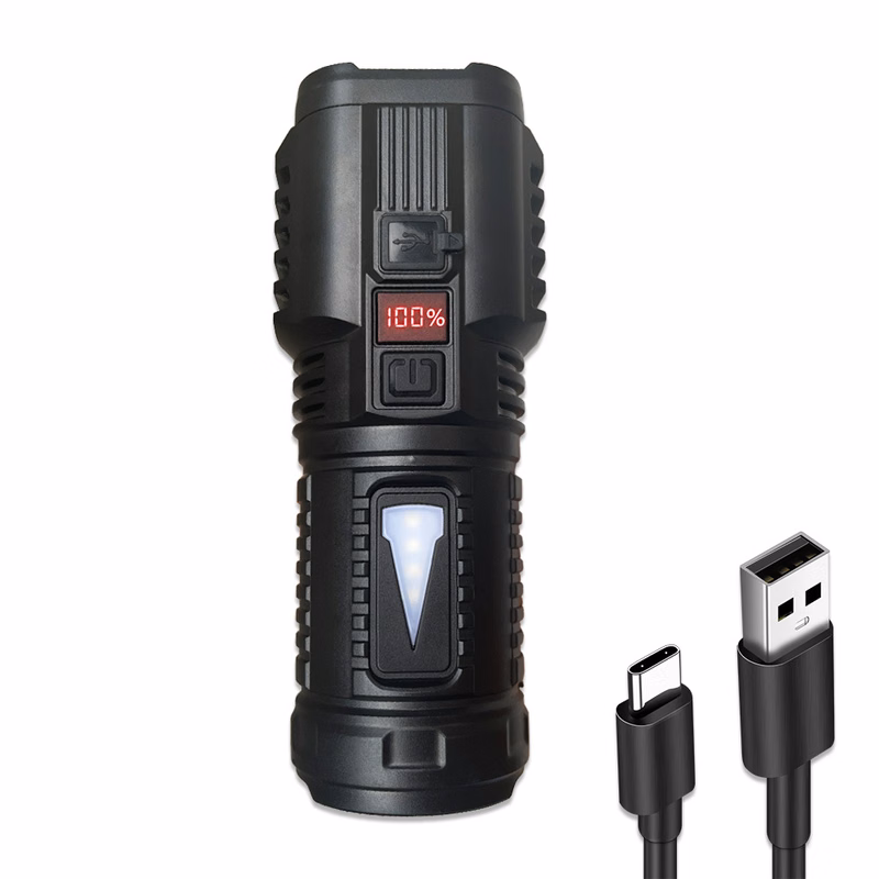 USB High-Intensity LED Flashlight