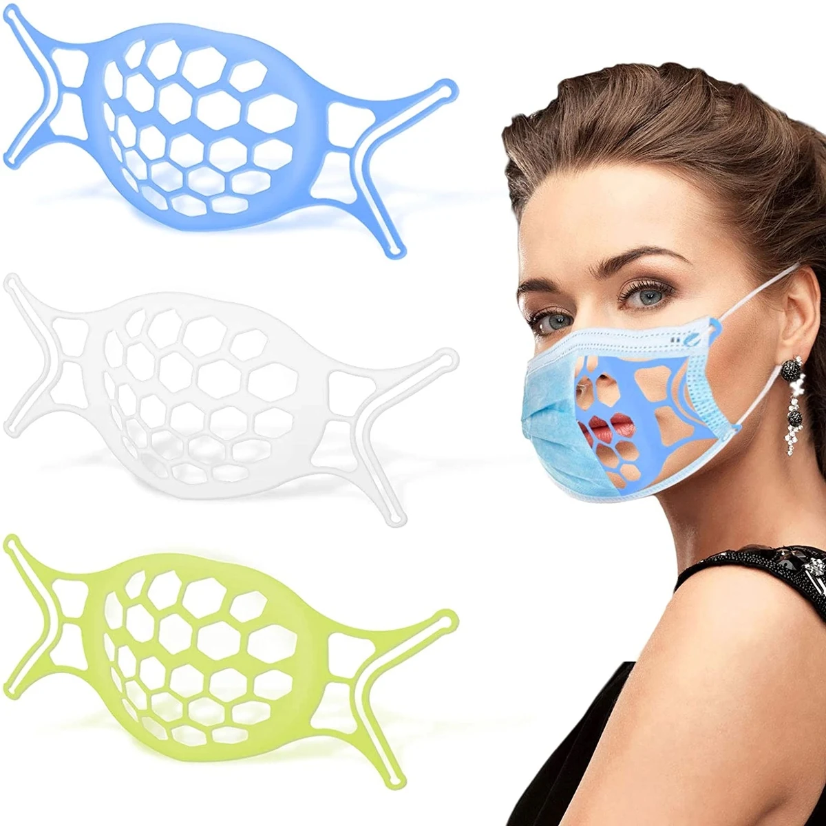 Upgraded Silicone Face Mask Inner Support Frame 1