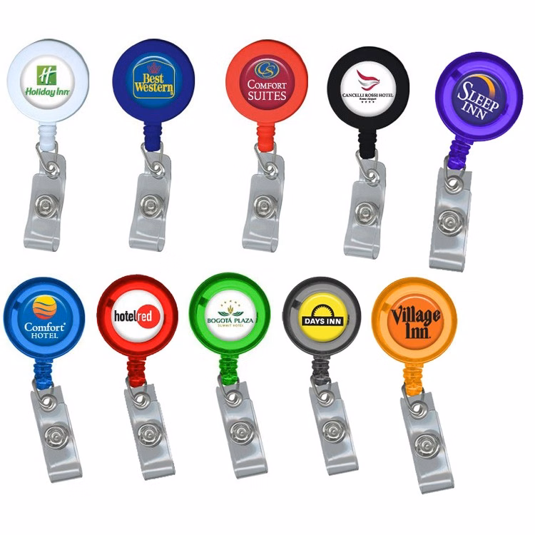 Retractable Badge Holder with Full Color Imprint