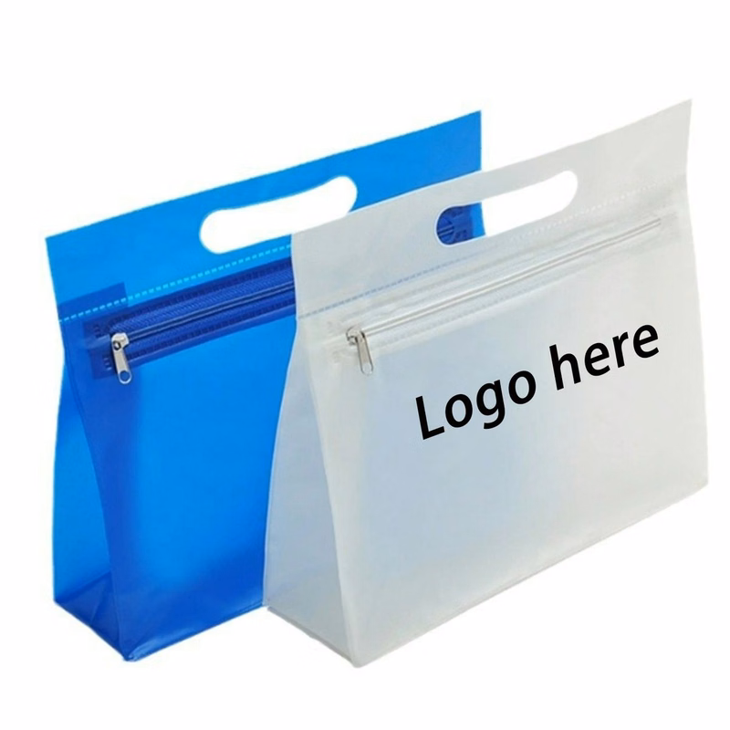 Sheer PVC Makeup Tote
