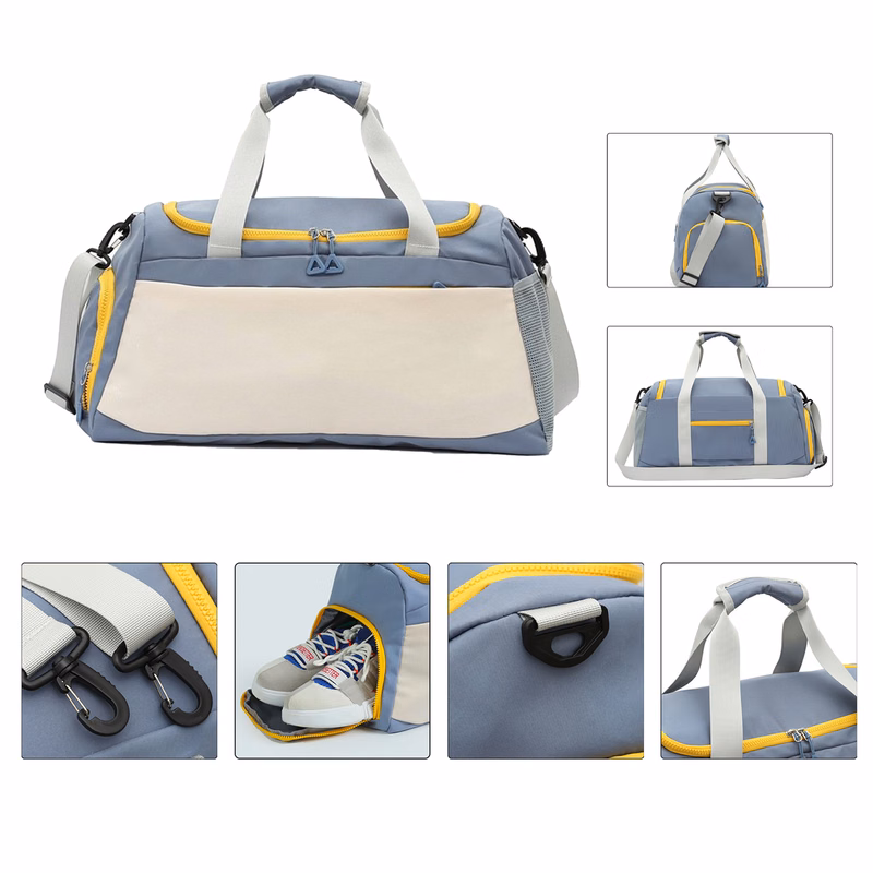 Travel Shoe Compartment Sports Gym Bag