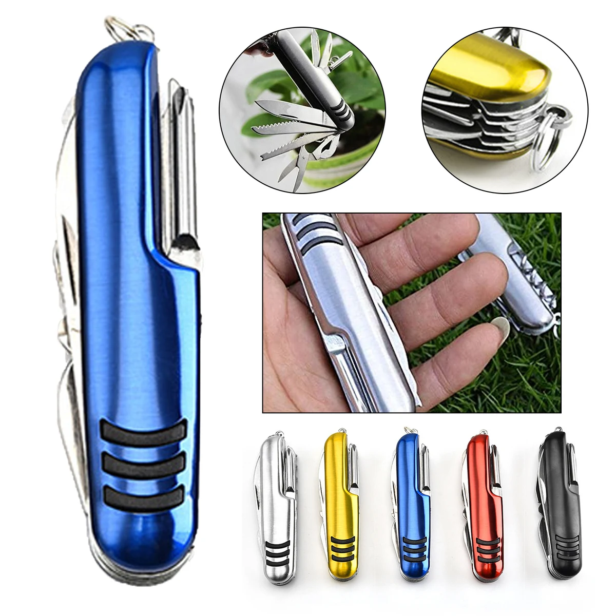 Multi Function Pocket Tools Folding Knife 1