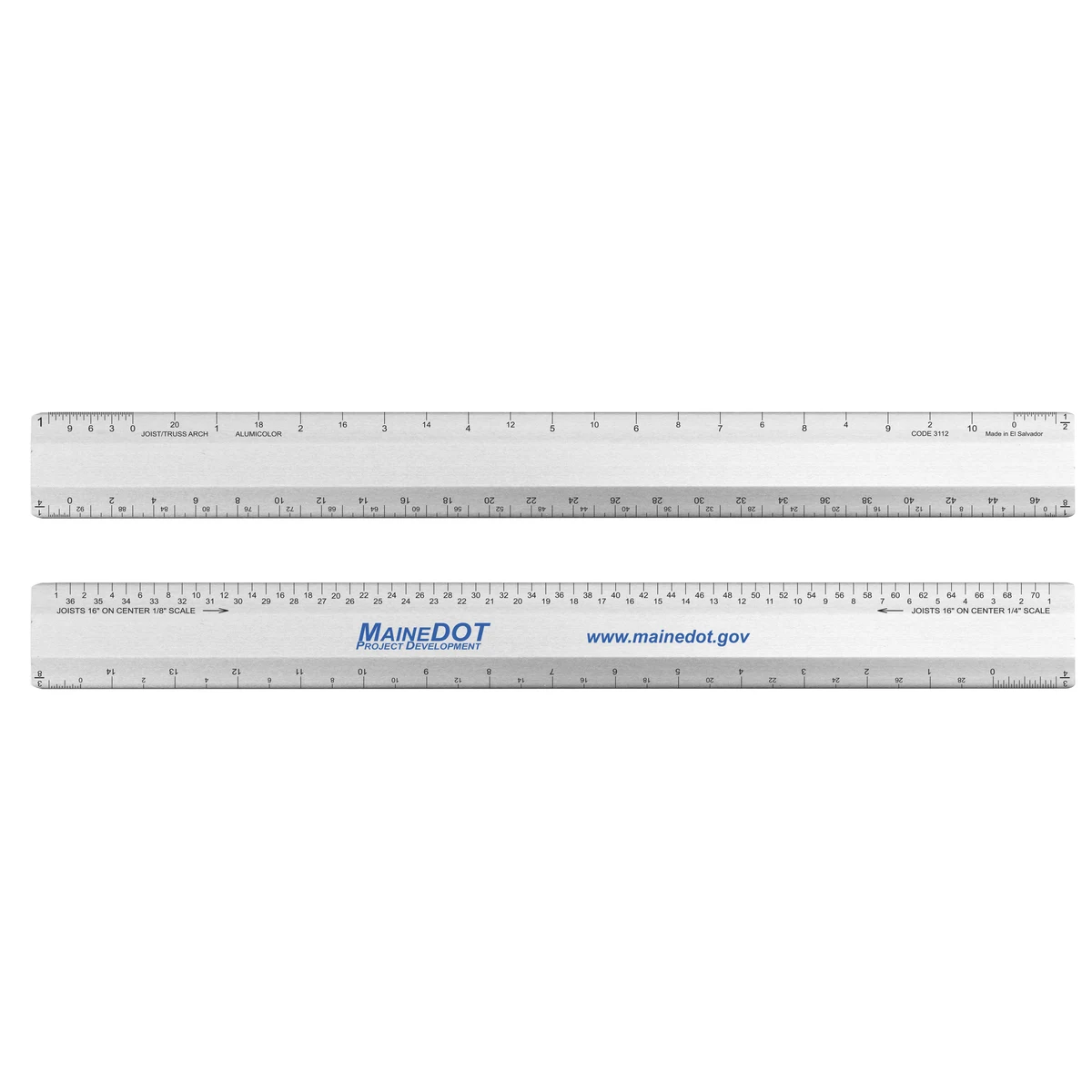 12" 4-Bevel Joist/Truss Architect Scale 1