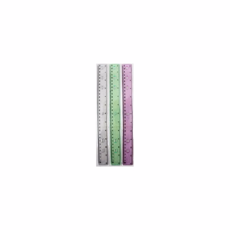 Plastic Rulers - 12" - Assorted Colors