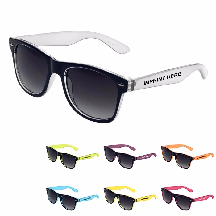 Risky Business Sunglasses - Translucent Two-Tone