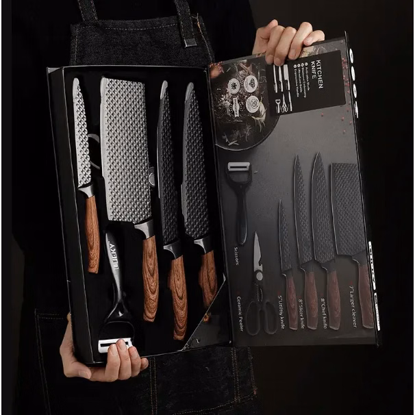 Modern 6pcs Kitchen Knife Set