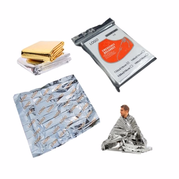 Emergency PET Blanket Survival Gear for Outdoor Use