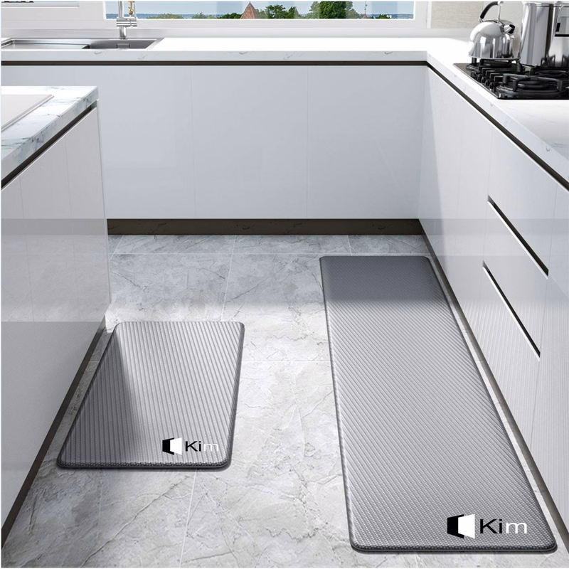 Kitchen Rugs and Mats Cushioned Set of 2, 17"x29"+17"x59"