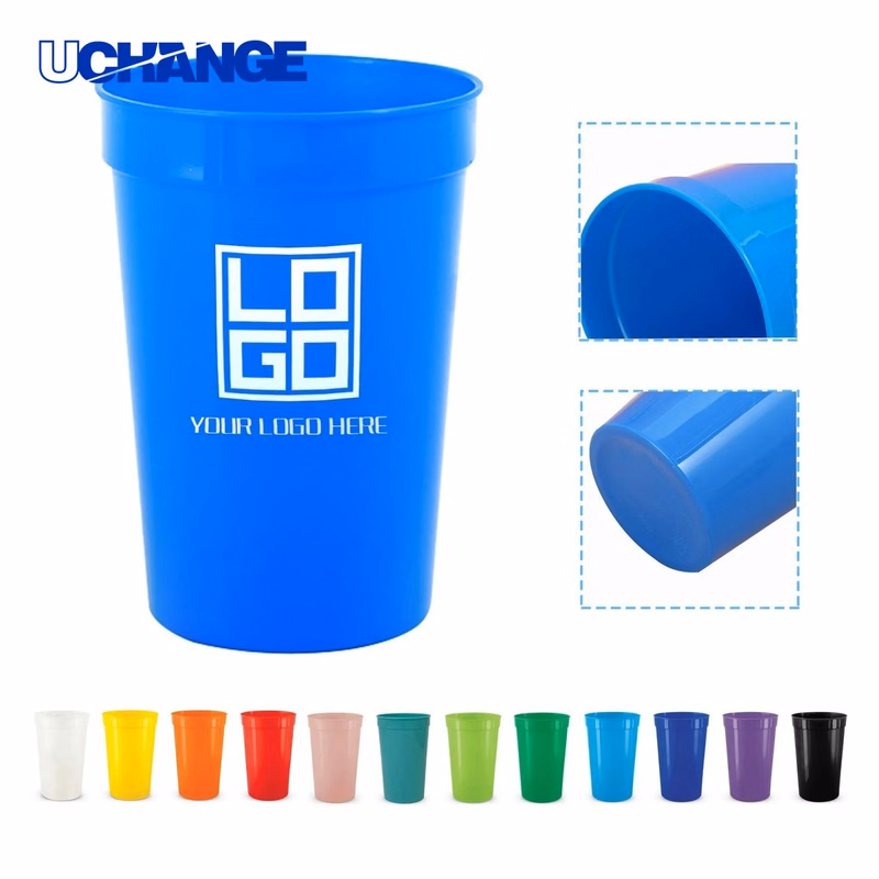 Plastic Cheer Disposable Party Stadium Cup Container (16 Oz)