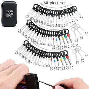 60pcs Portable Terminal Removal Key Tool 1