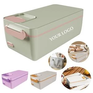 Electric Heating Lunch Box Wireless Portable USB Rechargeable Lunch Box 1