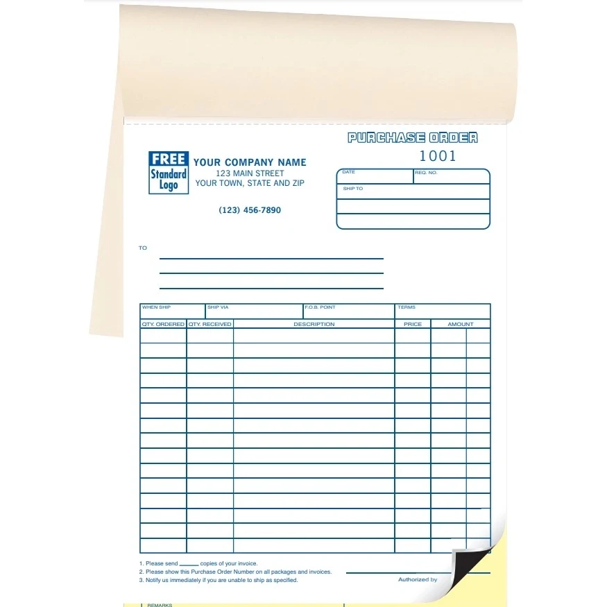 Purchase Orders, Classic Booked 1