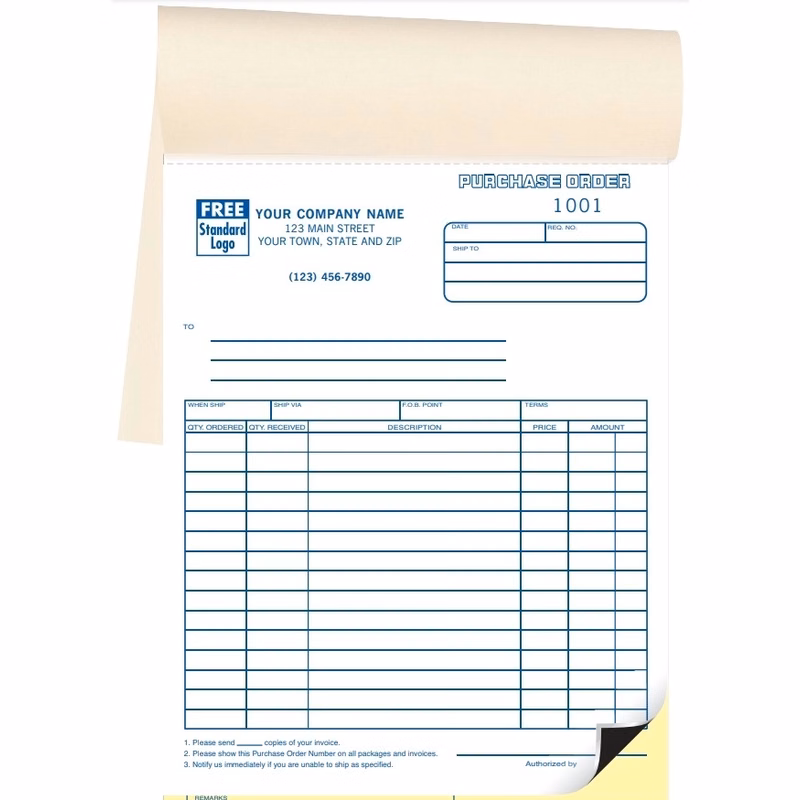 Purchase Orders, Classic Booked