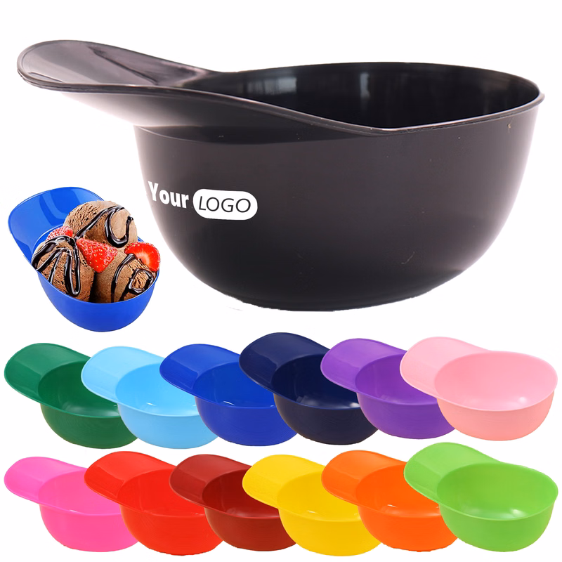 Plastic Ice Cream Bowl